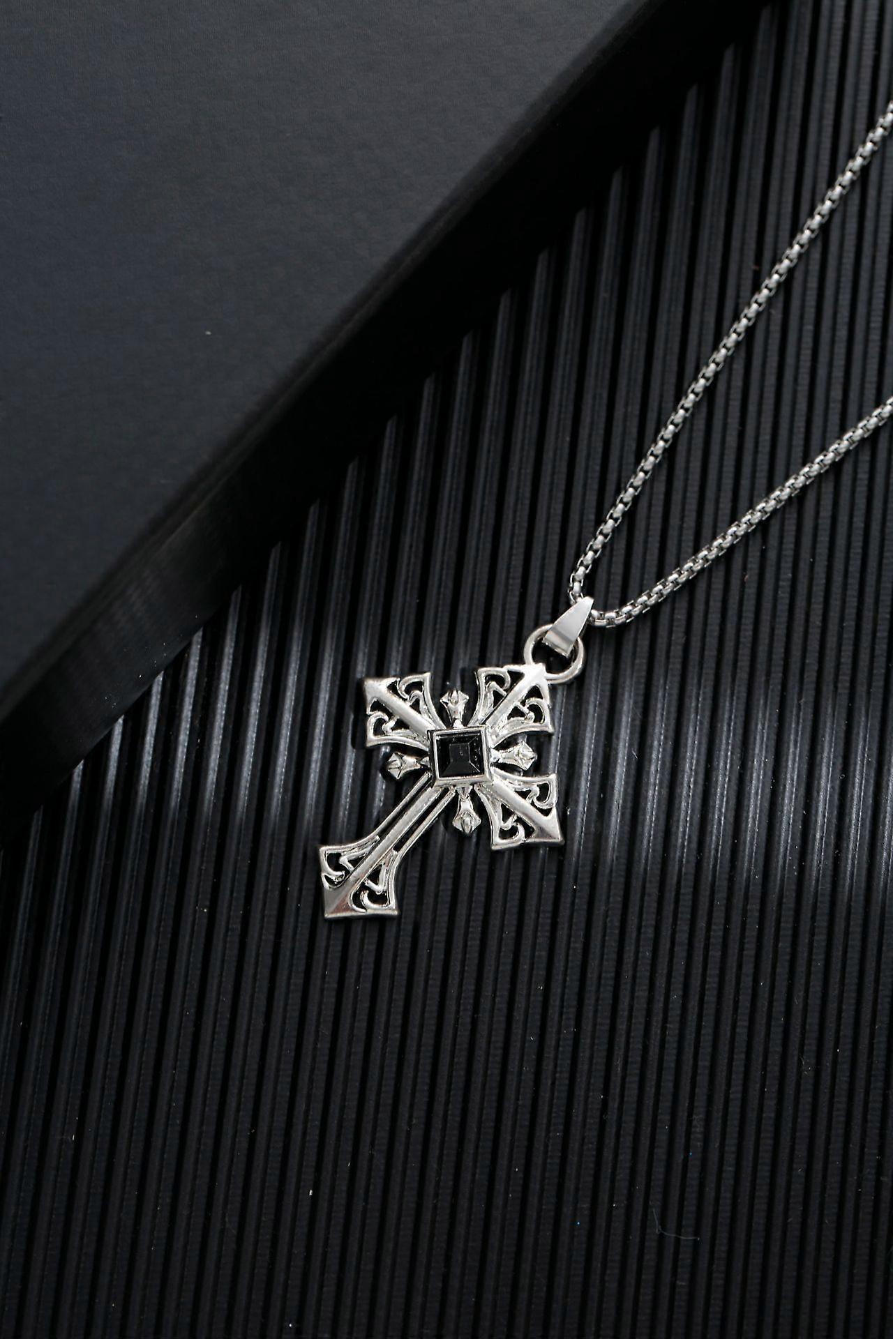 قلادة الصليب قلادة قلادة صليب بسيط قلادة صلاة دينية نوع 4