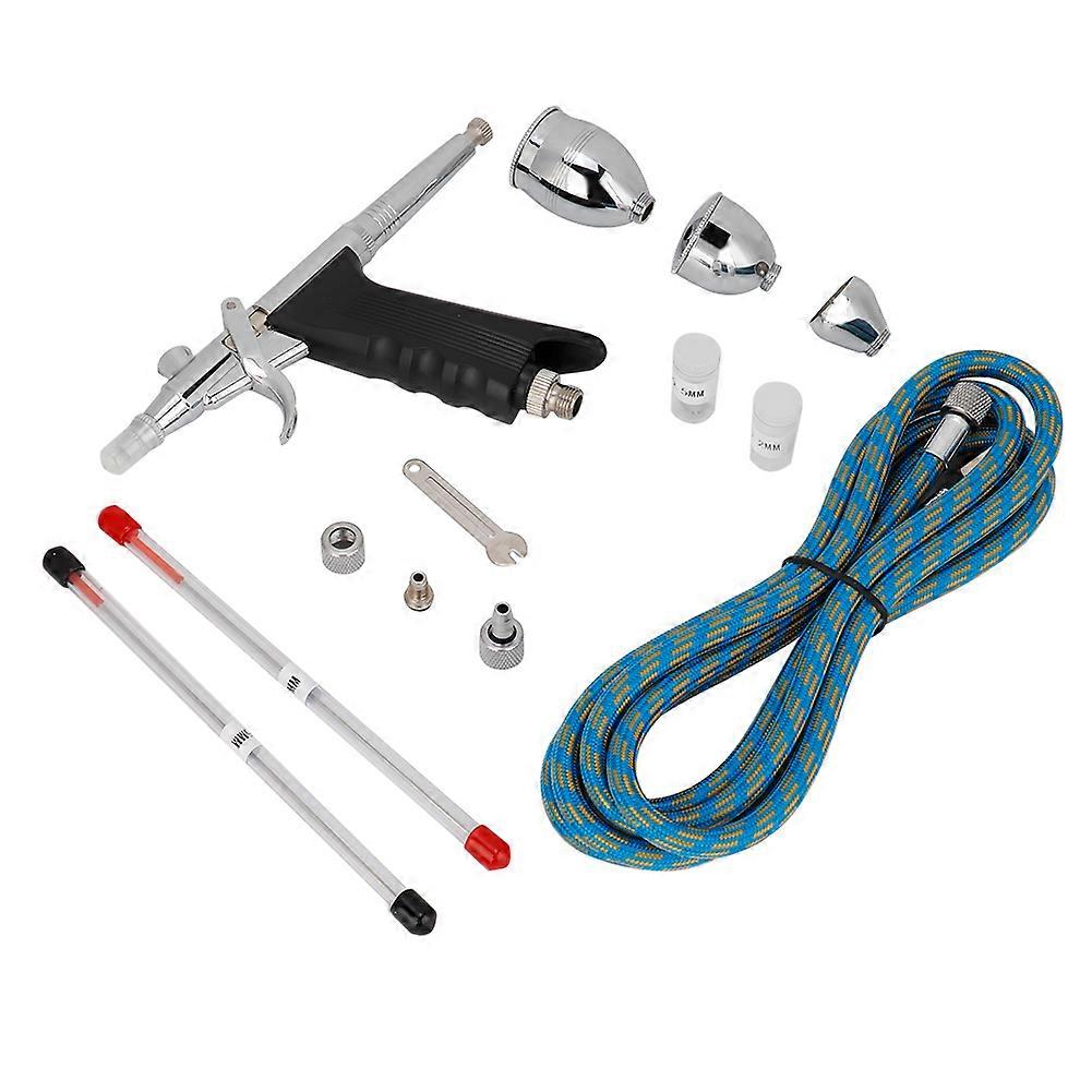 Airbrush kit double action needle nozzle painting art tool