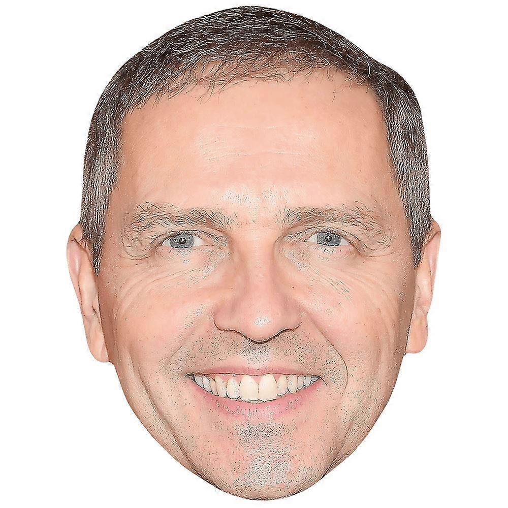 Thomas Hugues (Smile) Celebrity Mask, Flat Card Face