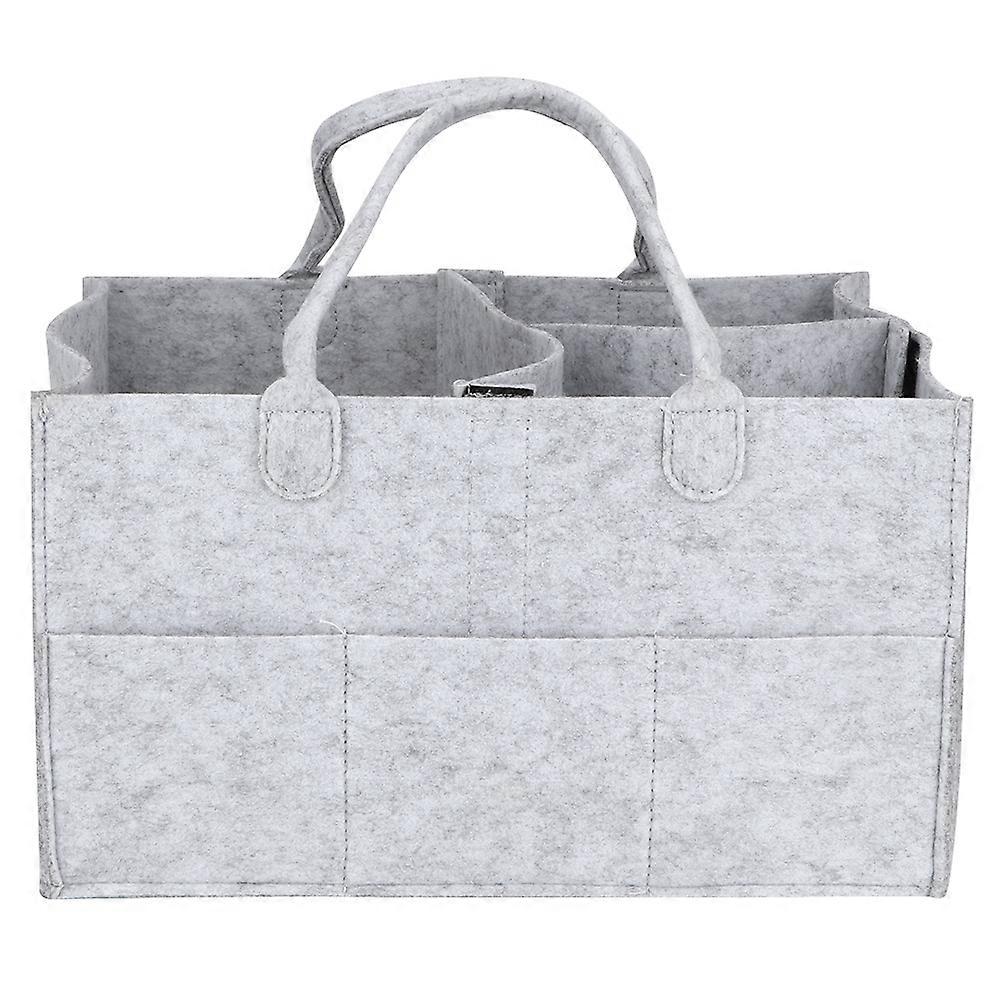 Multifunctional Multi-Pocket Diaper Bag Organizer with Toy Storage, Waterproof Material, Adjustable Straps, and Stylish Design