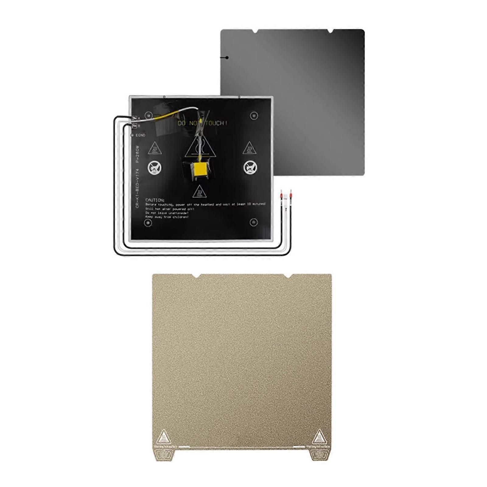 Quick Heating 3D Printing Build Plate Hot Bed Platform AluminumMagnetic/PEI Platform 235X235mm For K1 3D Printer