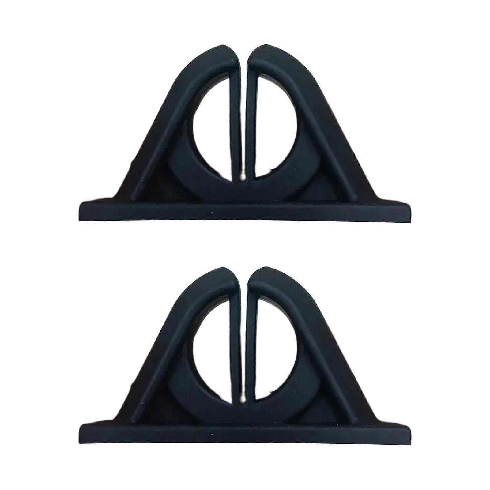 2Pcs Wandhalterung Angelrute Befestigungsclip Angelrute Aufbewahrungsclip  Angelrute Display Clamp Angelrute Befestigungshalterung Schwarz | Fruugo DE