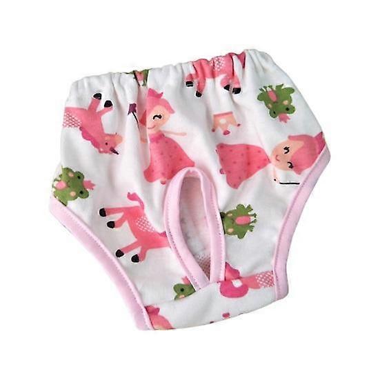 מכנסי וסת לכלבים ציוד לחיות מחמד הדפס מצויר חיתול תקופתי לנשימה תחתונים פיזיולוגיים לחיות מחמד בגדי חום לכלבים