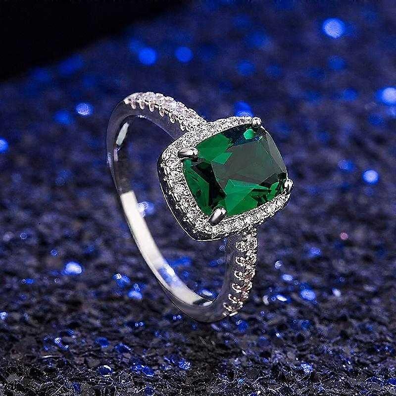 SACE GEMS Klassisk Kopparlegering Zirkonring Damsmycken Bröllopslöfte Festgåva
