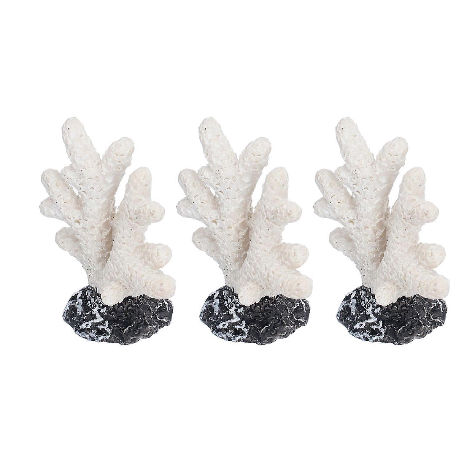 Artificial Coral Plant for Fish Tank - Resin Simulation Coral Decoration, Colorful Aquarium Landscape Ornament