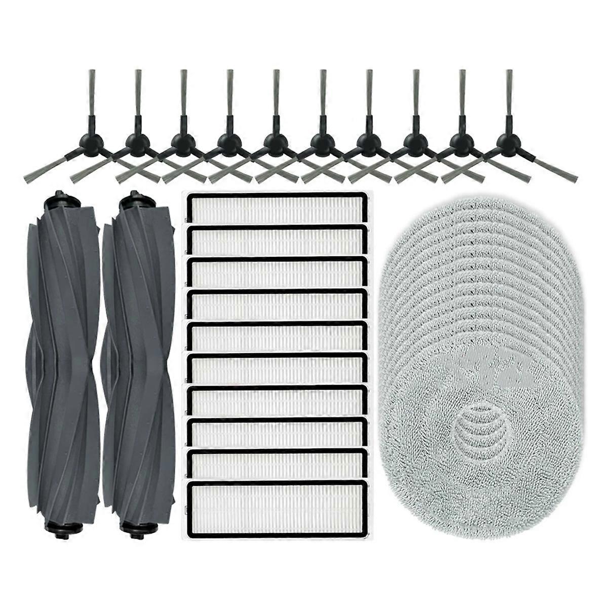 For L10s Pro Gen2 Replacement Main Side Brush HEPA Filter