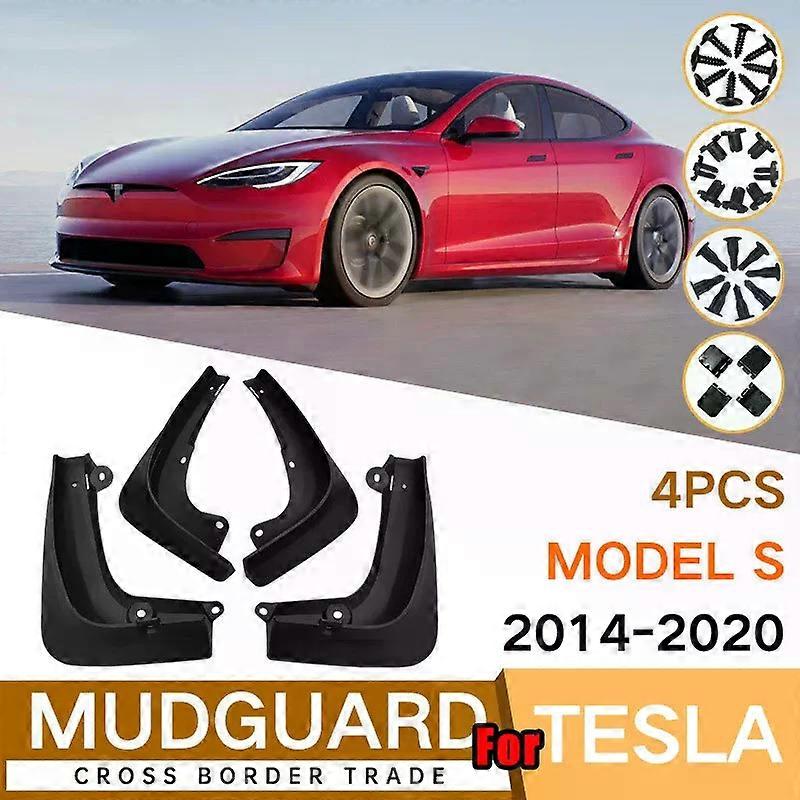 Applies to For Tesla MODEL X 3 S Y 2014-2023 Mudflaps Splash Guard Mud Flap Mudguards Front Rear Fender Flare Car Styling Accessories