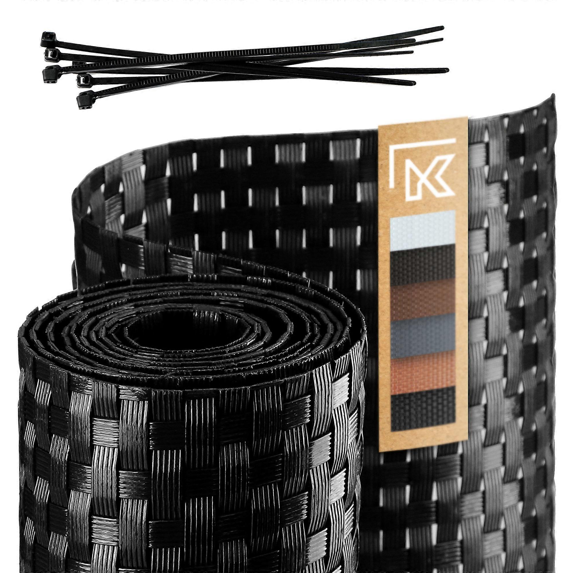 KADAX Krytina Balkonová Rohož Terasa 1x7m Plot Plot Černá