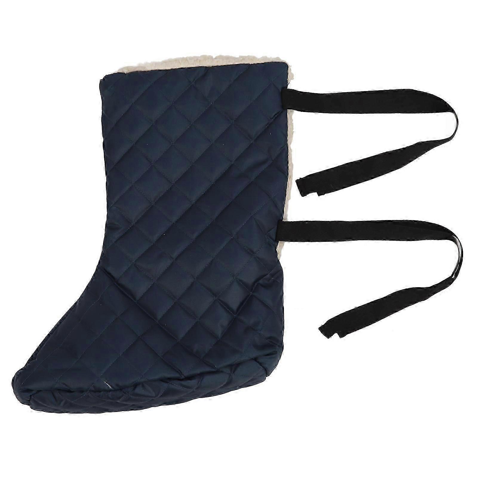 Warm Leg Cast Sleeve Washable Soft Elastic Leg Foot Cast Sock Protector with Adjustable Strap