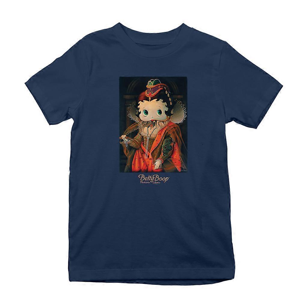Betty Boop Elizabethan Portrait Masterpiece Collection Kid's T-Shirt
