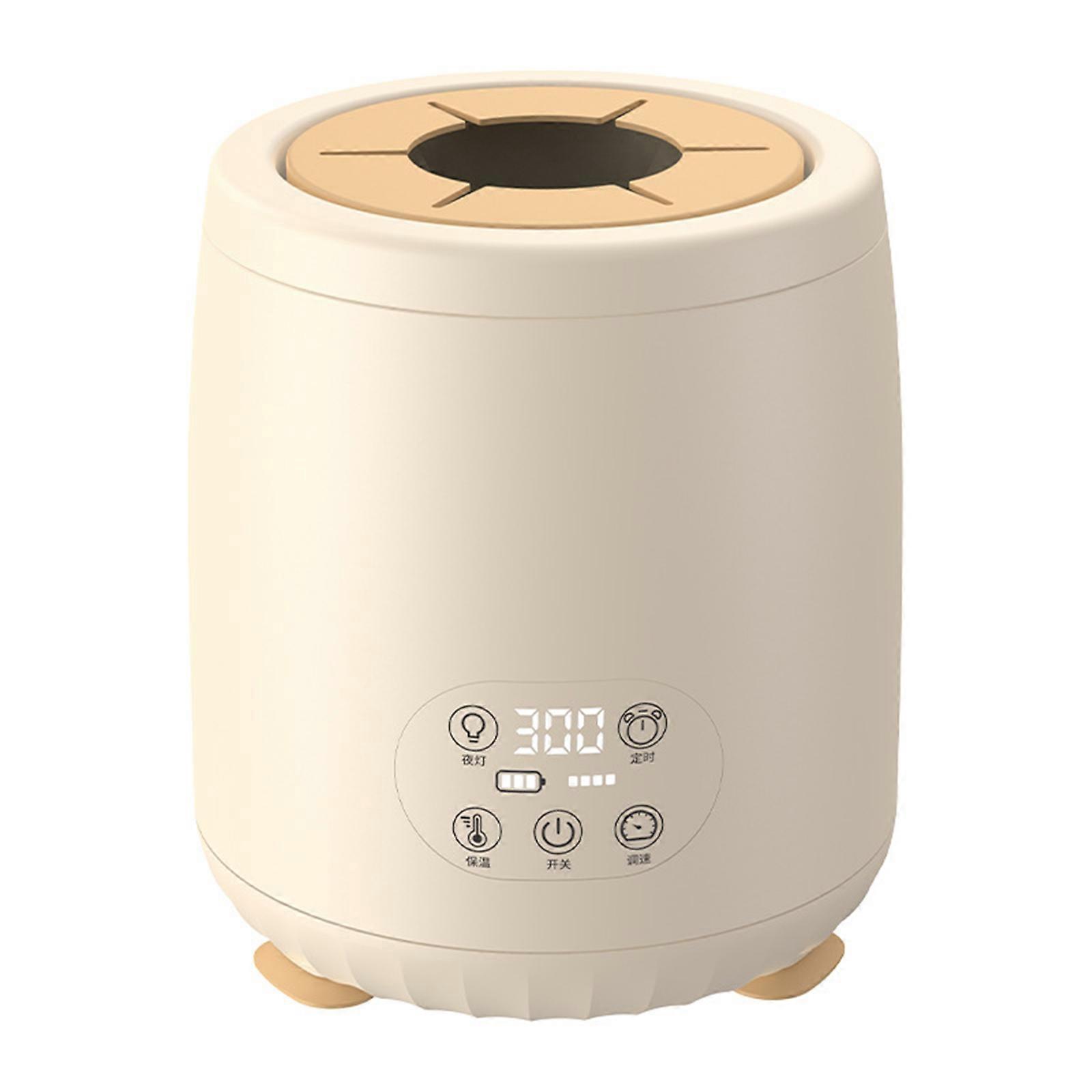 Biberon Shaker Mélangeur de lait Alimentation Nourrisson Mélangeur de biberon Secouer Machine Ménage Maison Babycare Large Application couleur crème
