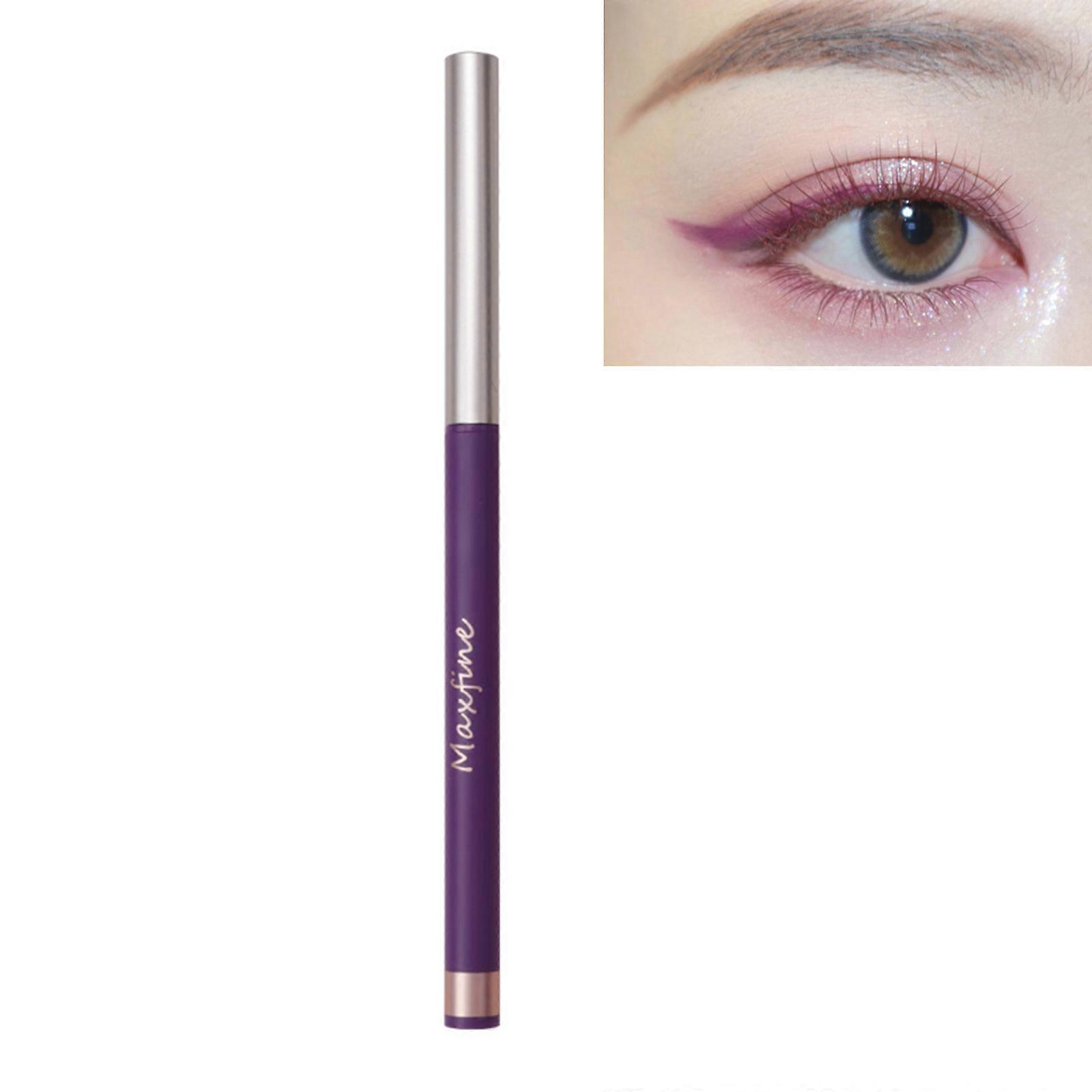 Crayon d’eye-liner en gel mat Eyeliner longue durée imperméable à l’eau Stylo de maquillage pour les yeux Eyeliner coloré Eyeliner rétractable 4