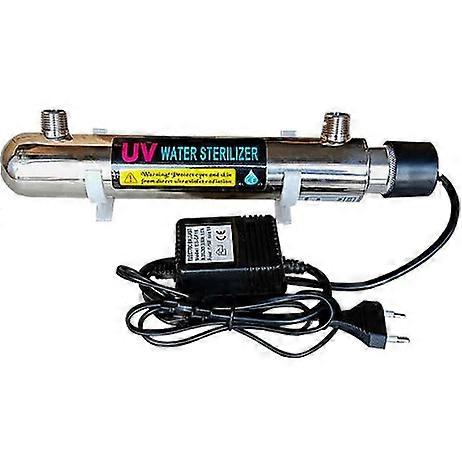 Ultraviolet vandrenser, rustfrit stålkammer