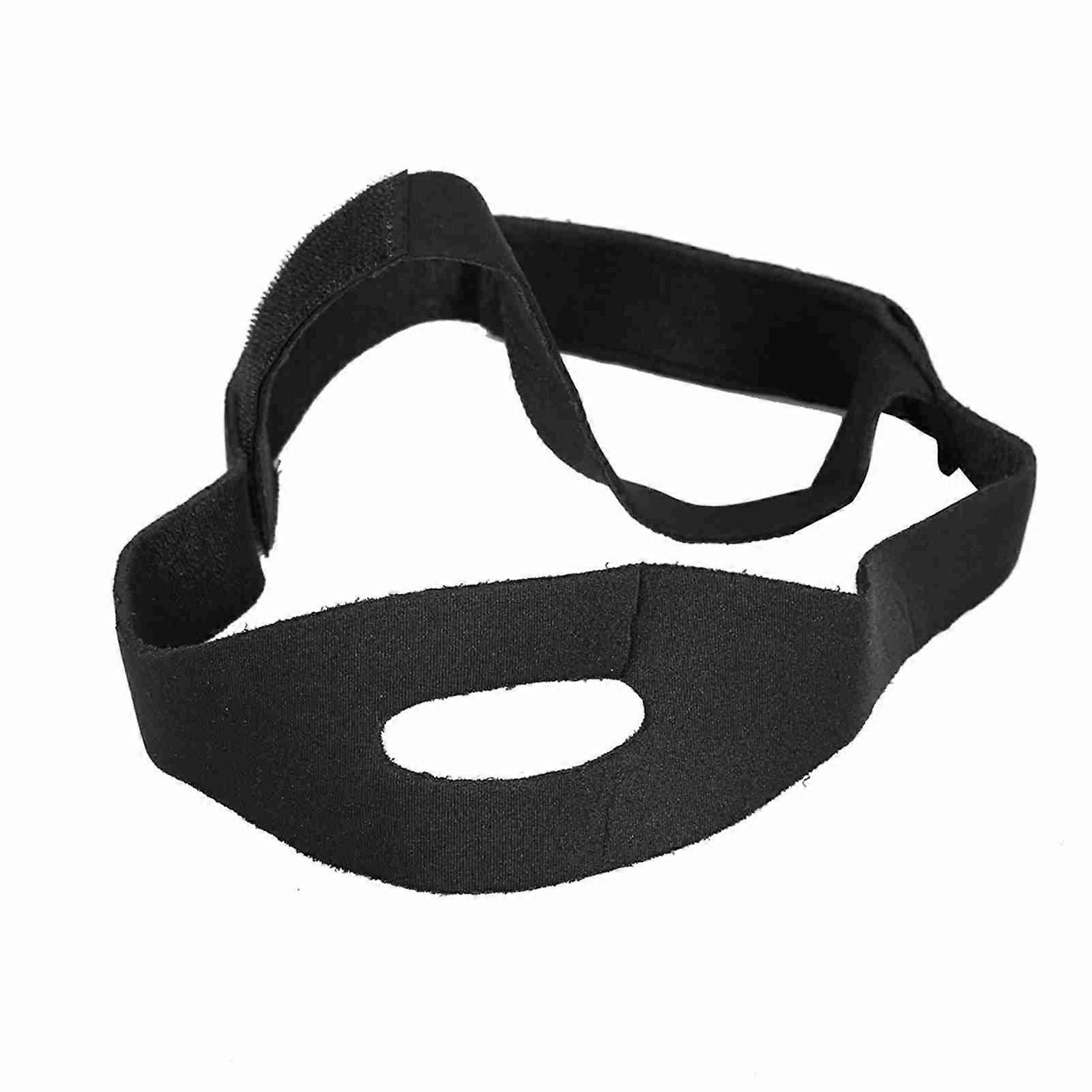 امرأة جديدة رجل أسود الذقن الفك النوم دعم حزام وقف الشخير حزام (بدون تنحنح)