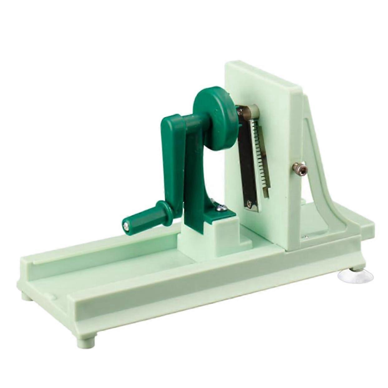 Manual Grater For Home And Restaurant Use 1 Piece Vegetable Slicer Tool Kitchen Slicer For Vegetables Light Green