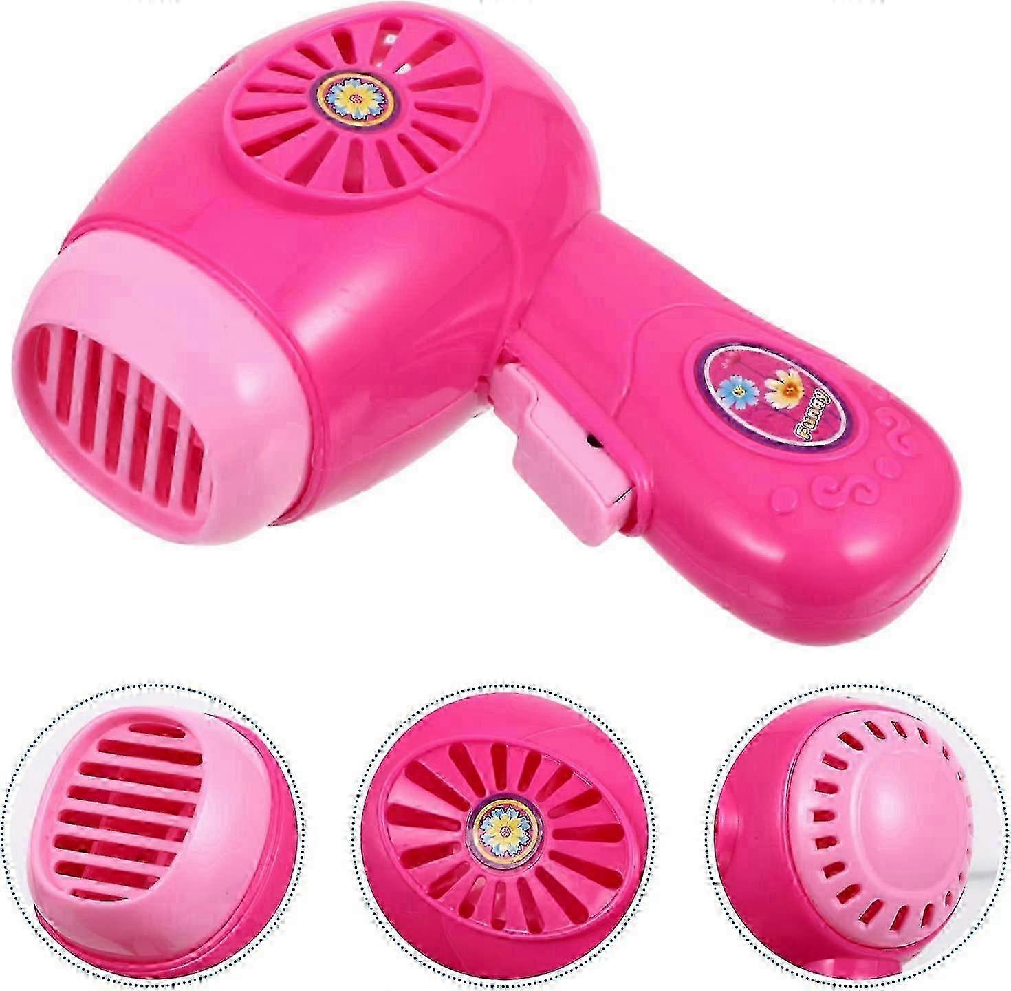 Mini Hair Dryer Pink Portable Styling Tool