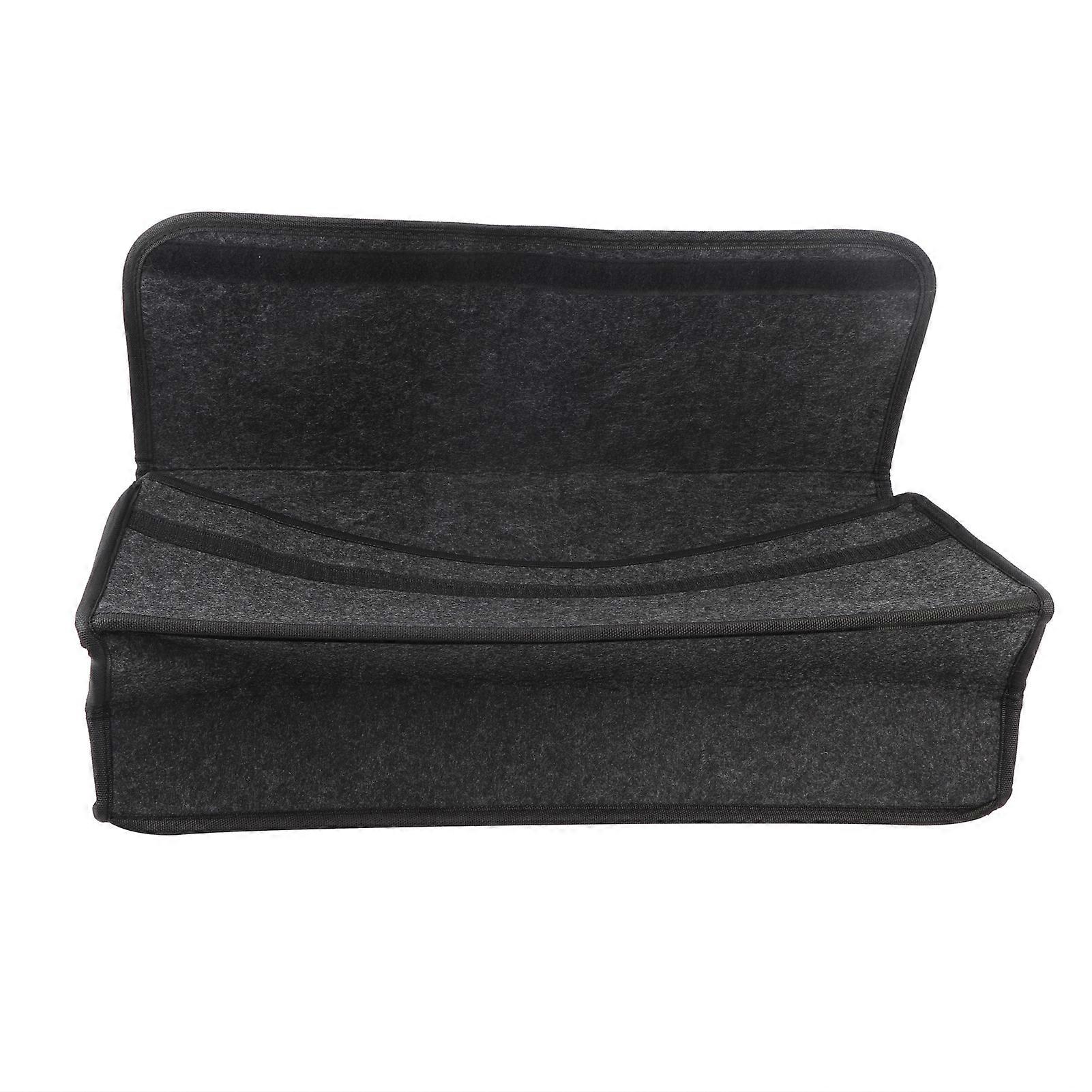 Foldable Storage Container, Exquisite Workmanship Felt Cloth Universal Car Accessory Organizer, Strong Function And Durable Material