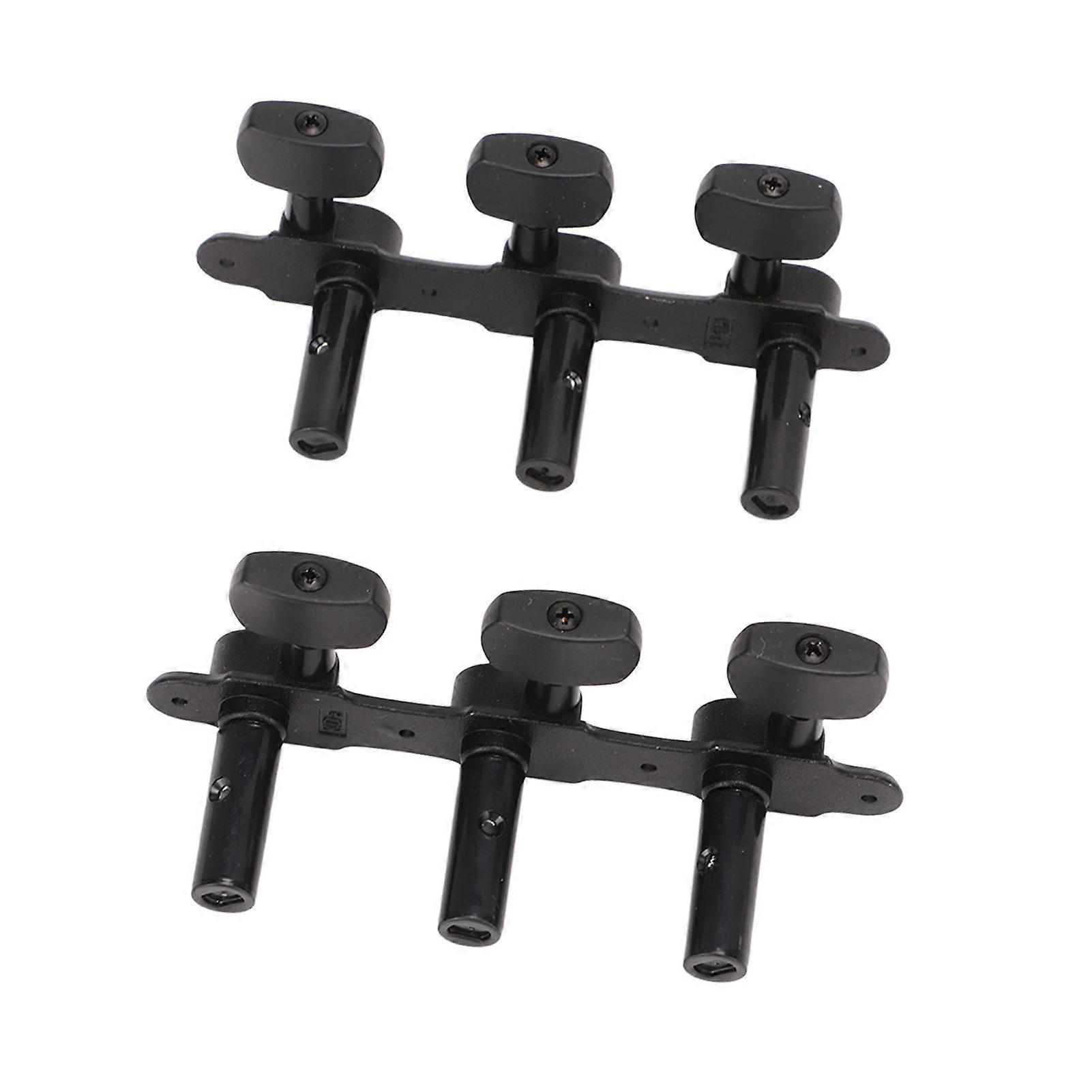 2 stk klassisk gitar tuner pegs maskinhoder forseglet lukket trippel for akustiske gitarer 