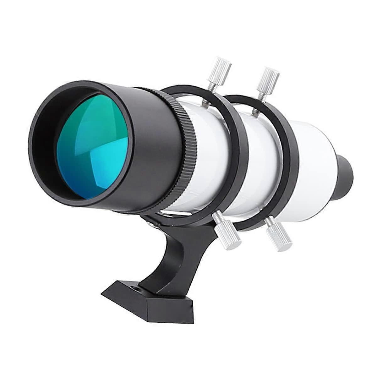 8x50 8X Magnification Finderscopecopes Sight Astronomic Accessories(Black Bracket)