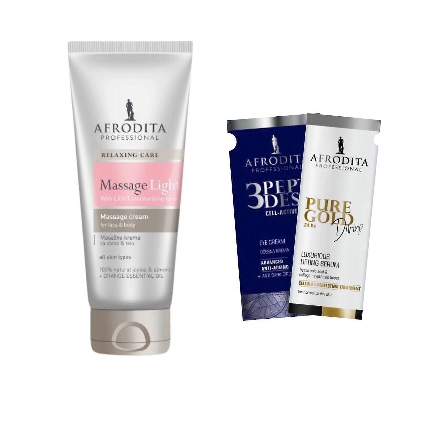 Afrodita Massage Light Massage Cream + 2 Samples