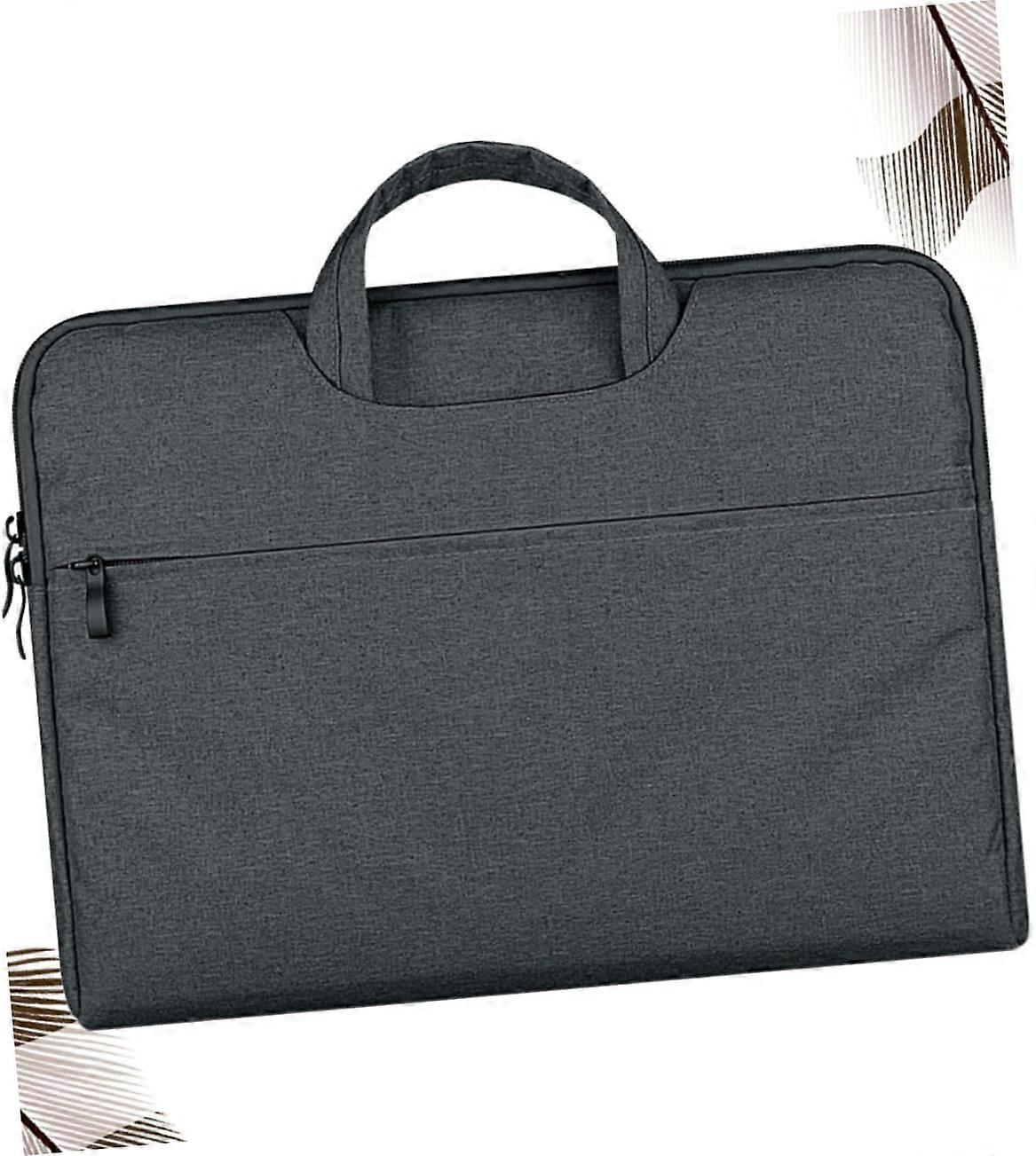 11.6 Inch Laptop Bag Dark Gray Business Briefcase Pouch Sturdy Stylish Notebook Carrier Compatible with Most Laptops