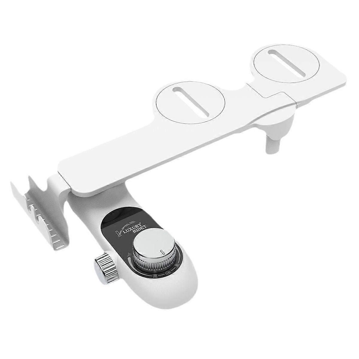 Bidet Attachment Non-Electric Self-Cleaning Dual Nozzle