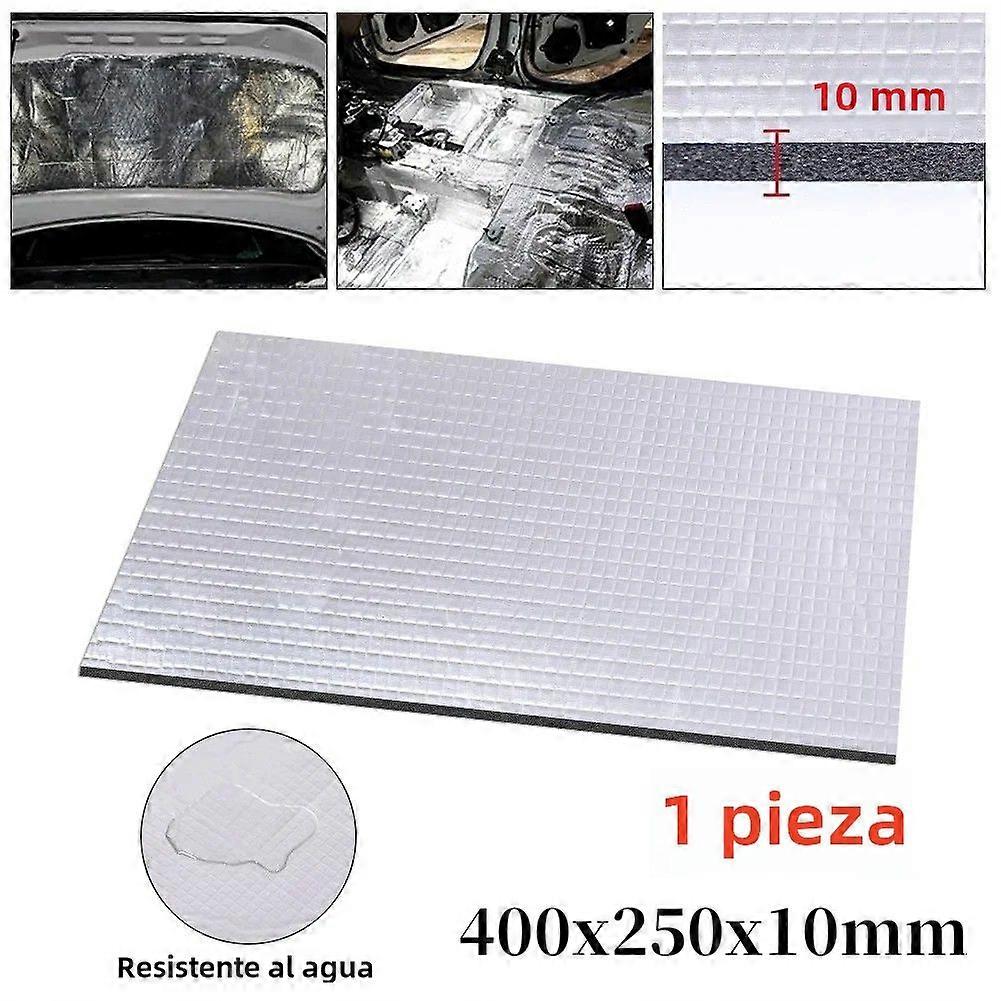 Sound and Heat Insulation Blanket for Cars, Cellular Sponge Material with Self-Adhesive Adhesive, Anti-Noise and Sound Insulation for Engine, Roof, an