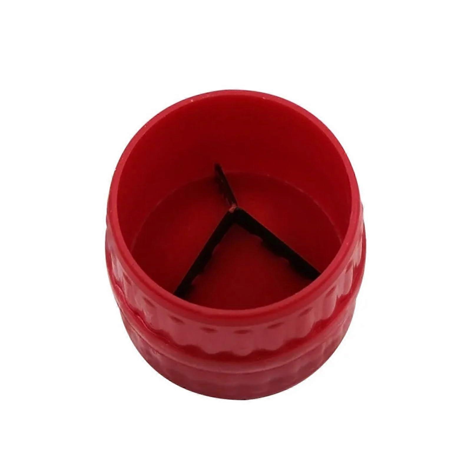Handle Reamer Burr Removing Knife Plastic PVC PPR Copper Tube Pipe Trimmer Chamfering Rough Edges Remover Tools(538mm red)