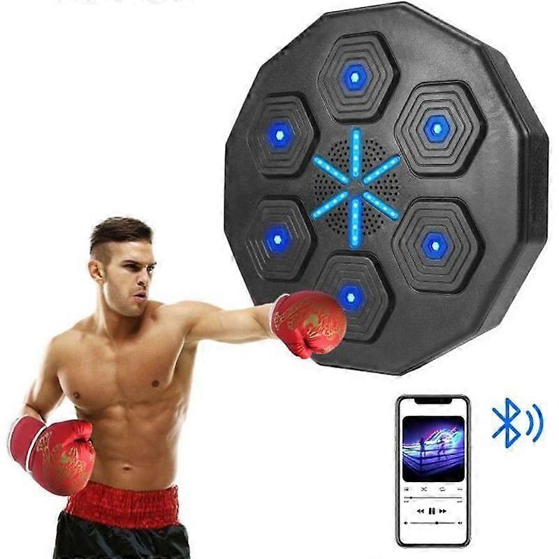 Musical Boxing Machine - Not Specified - 40cm - Bluetooth - Leather + PP - Child