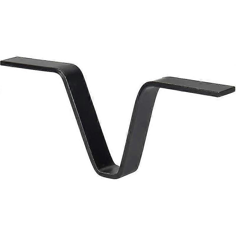 Rain Chain Hook Fit For Gutter Downspout Outlet V - Mount Rain Chain Gutter Clip Rain Chain Anchor Bar Black 1 Piece