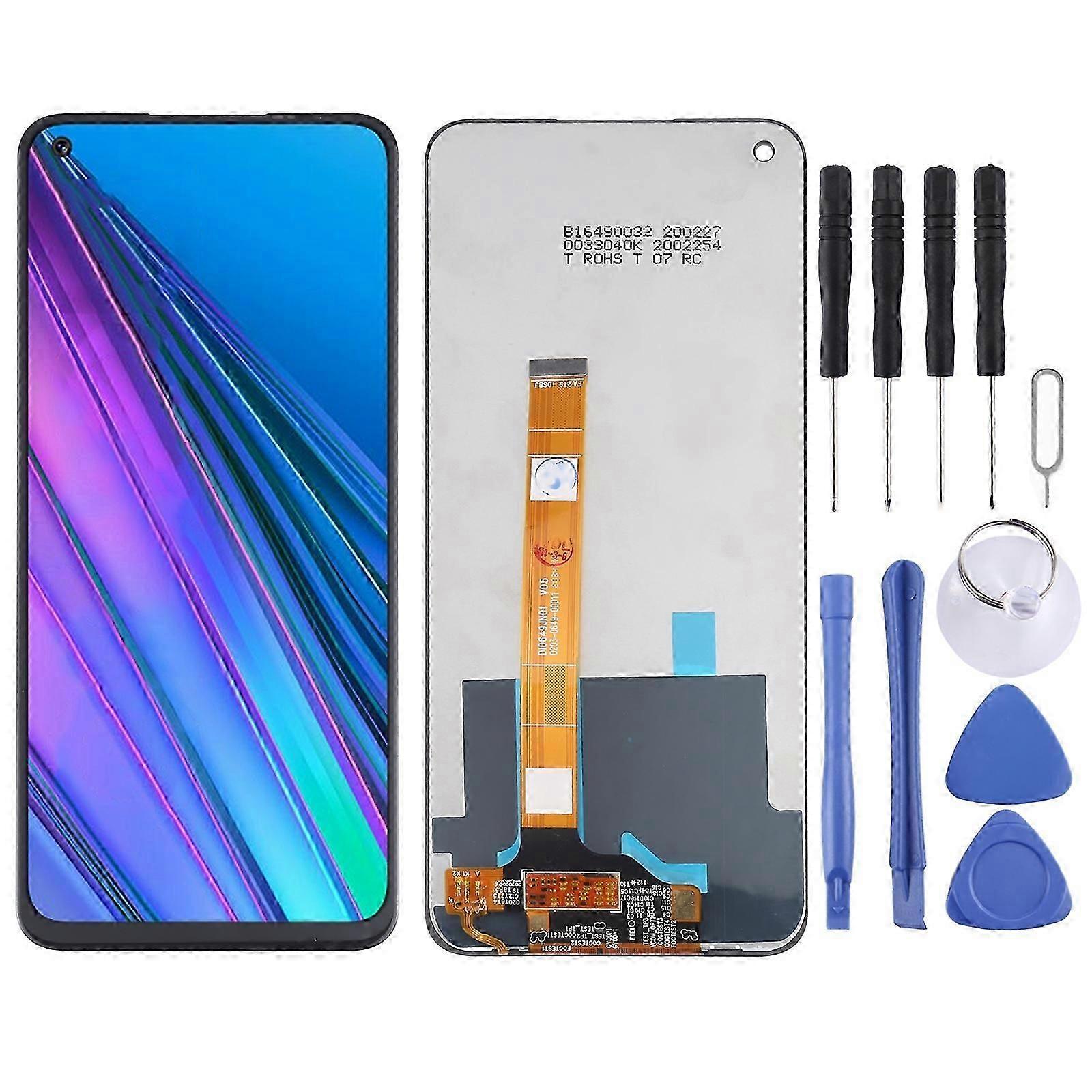 شاشة LCD ومحول رقمي تجميع كامل لهاتف OPPO A74 5G / A54 5G CPH2195 / A93 5G PCGM00، PEHM00