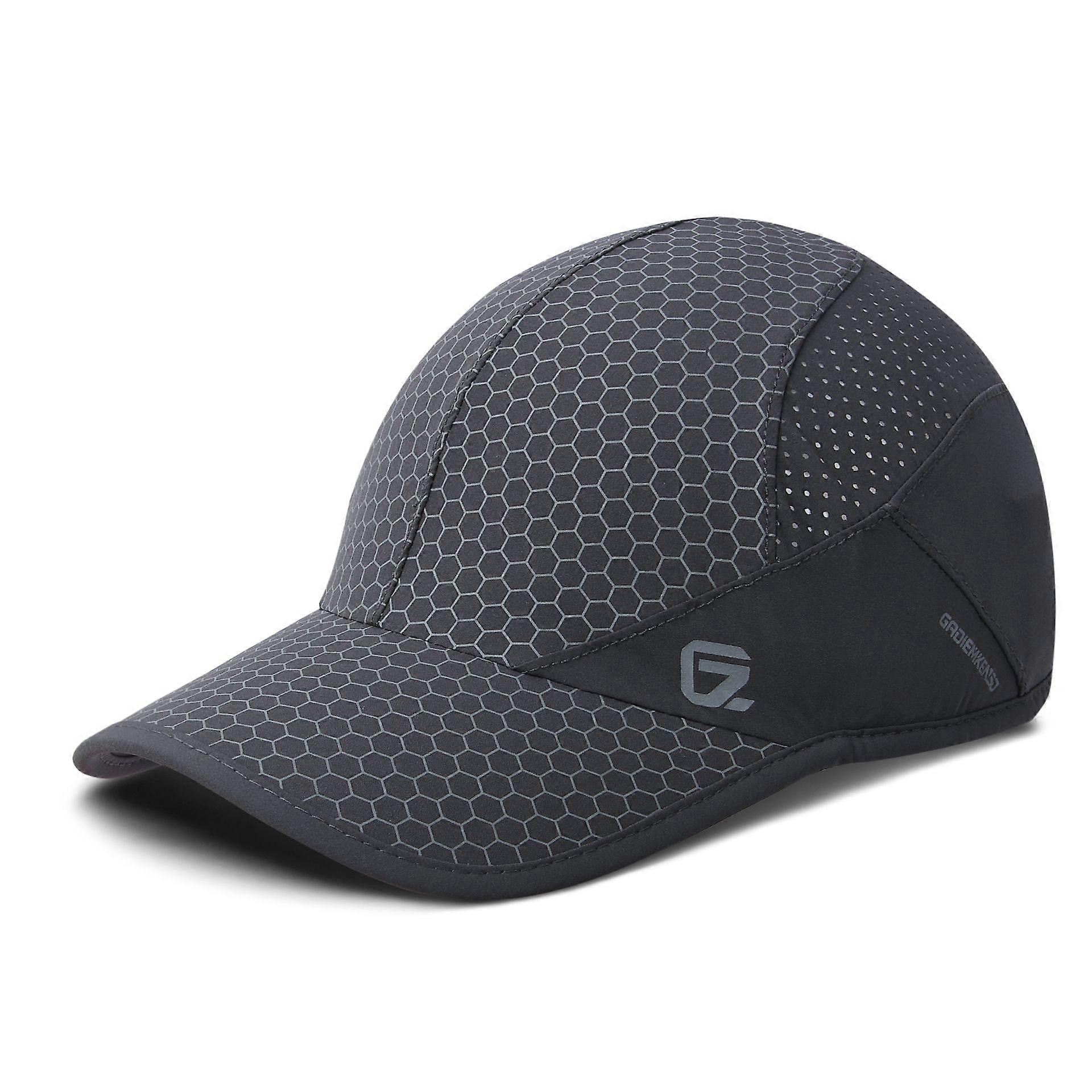 Stretch Running Hat with Soft Brim, Quick Dry, Unstructured, -Adult