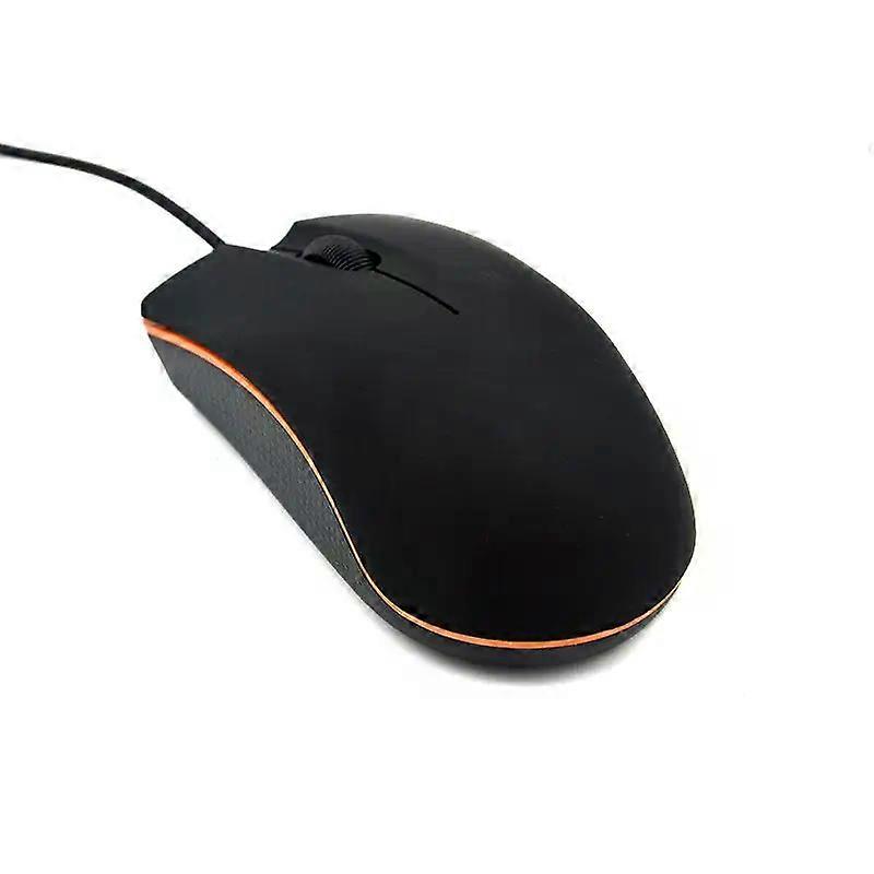 Wired Mouse 1200dpi Computer Office Mouse Matte Black USB Gaming Mice For PC Notebook Laptops Non Slip Wired Gamer Mouse