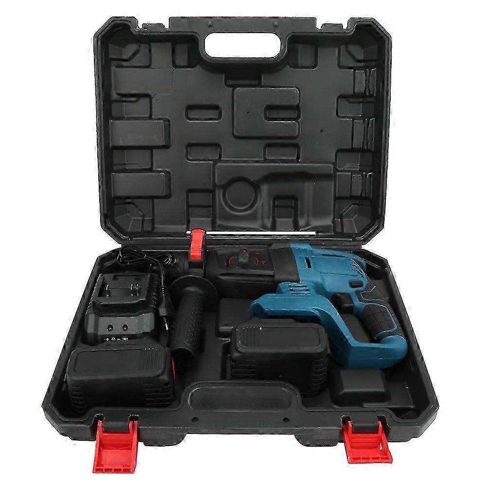 3 In 1 Electric Rechargeable Rotary Hammer Impact Drill Cordless Electric Pick #2