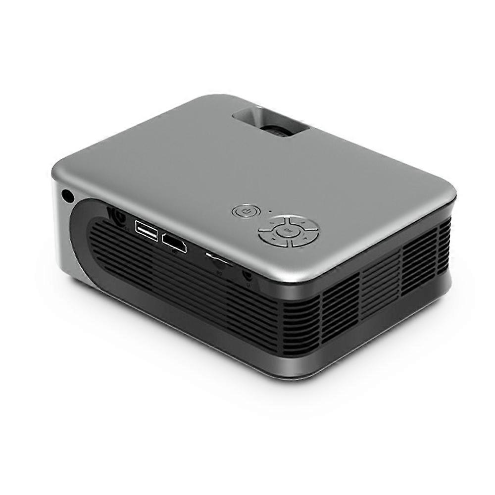 A30 Portable LCD Projector Max Support 1080P Resolution Compact Size for Office Home Theater US Plug