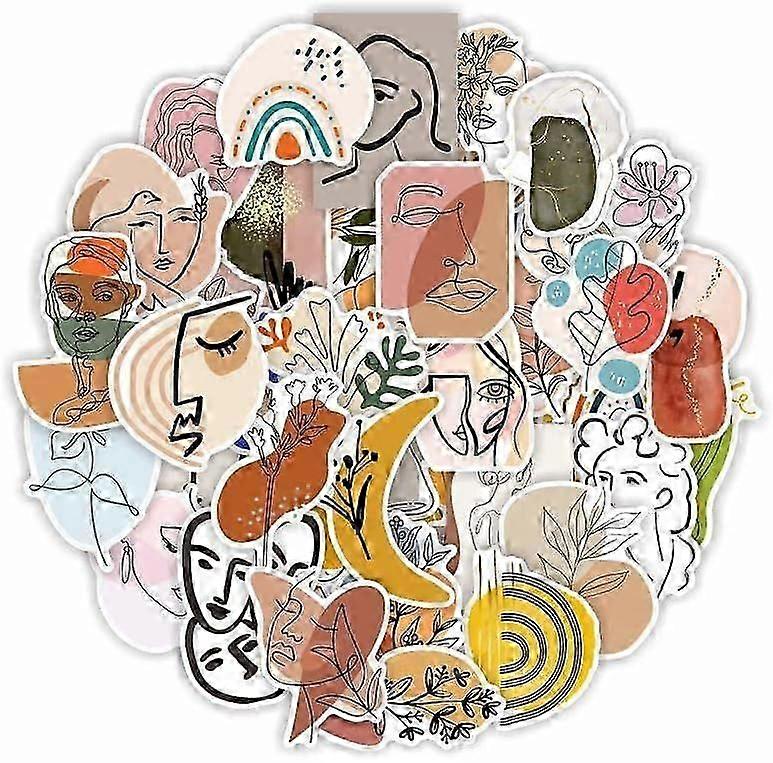 Figure Stickers - 50 Vinyl Waterproof Decals