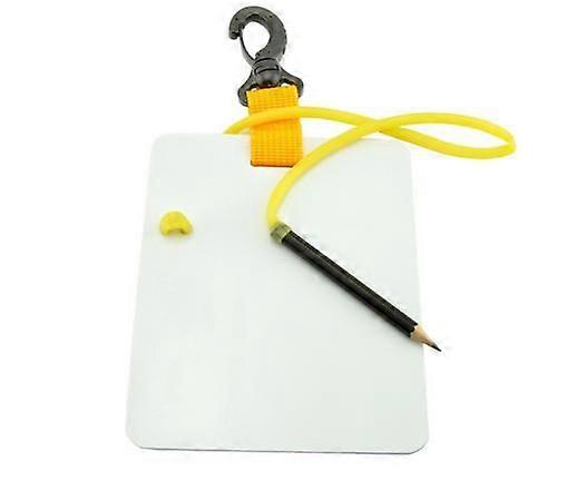 Waterproof Underwater Writing Board With Pencil Reusable Dive Notepad For Scuba Diving Snorkeling And Freediving