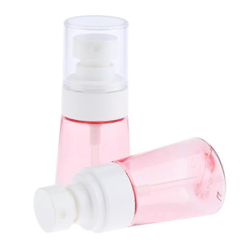 2x Durable Reusable Refillable Empty Spray Pump Bottle, Perfume Bottles, 30ml