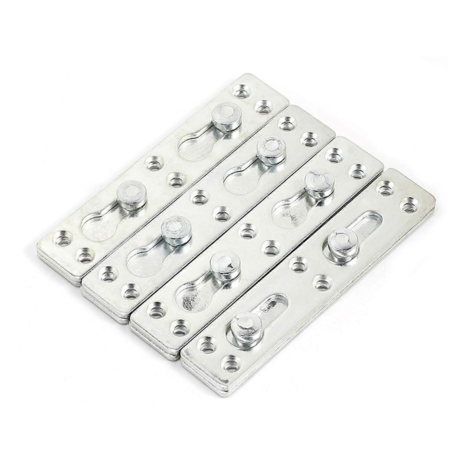 Innovative Bed Hook Connectors Strong & Reliable Bed Frame Brackets for Secure Bed Rails & Headboards 4Pairs/set Durable