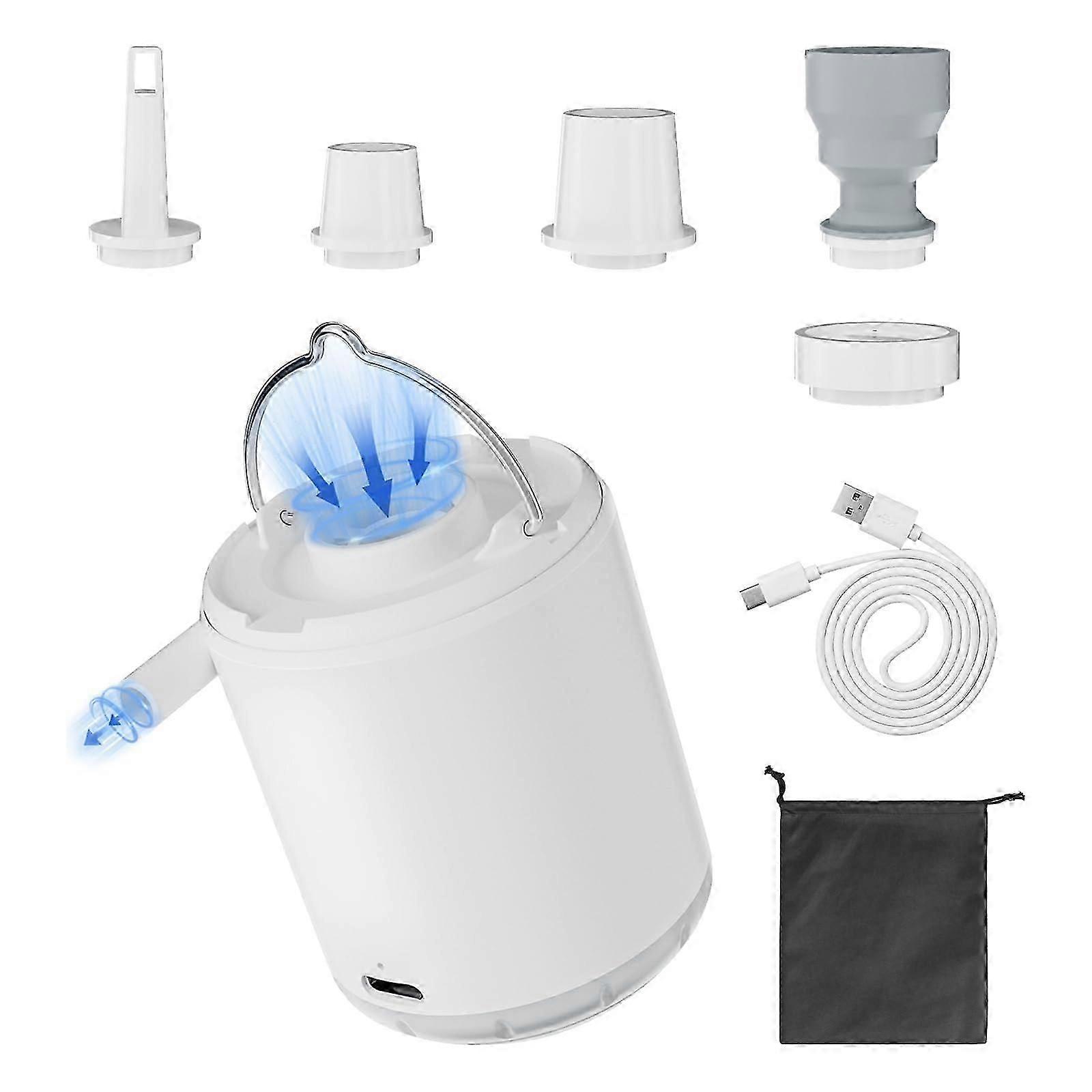 Mini Rechargeable Air Pump for Camping and Swimming Needs