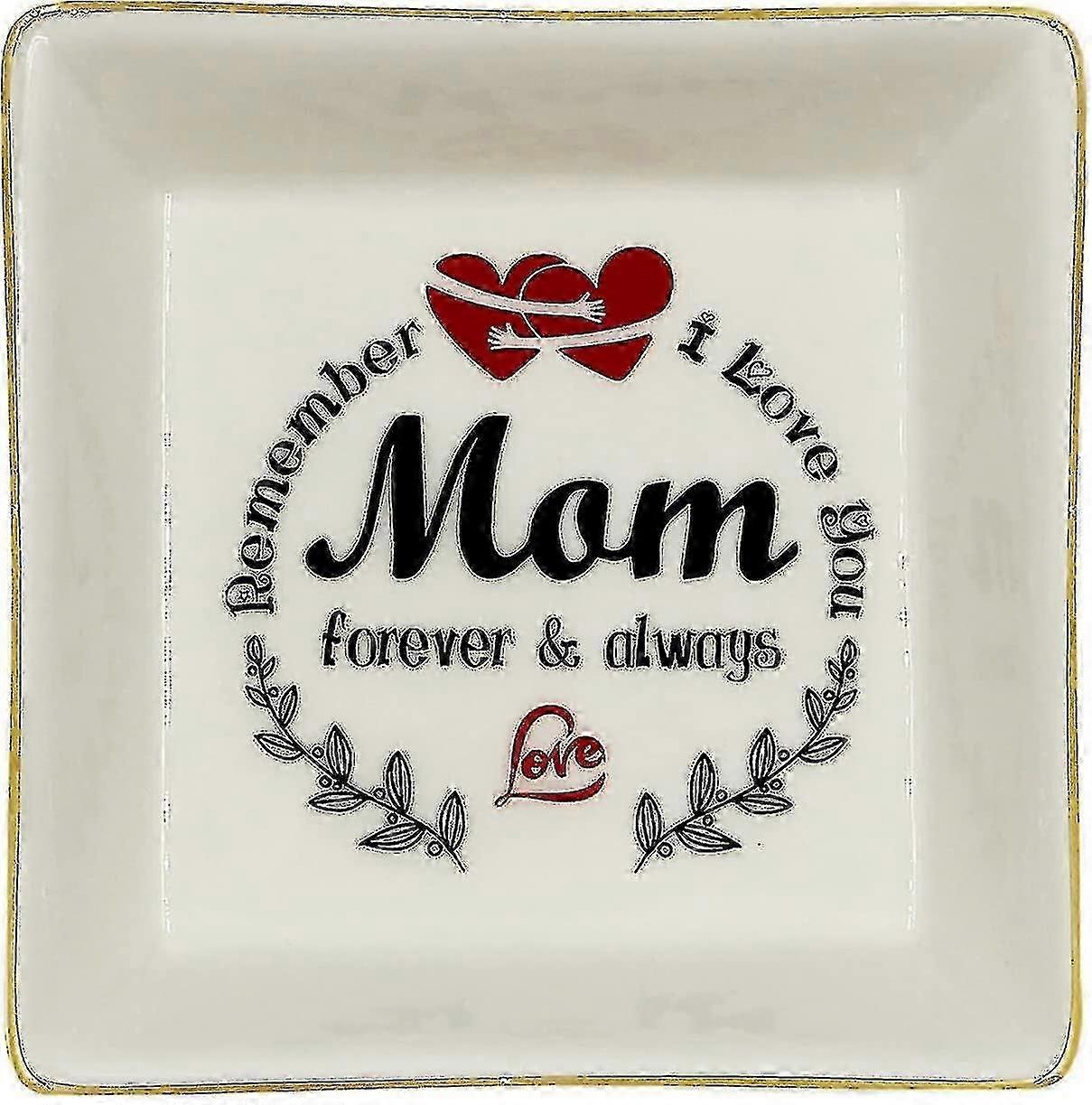 Decorative Jewelry Organizer Ceramic Trinket Storage Case