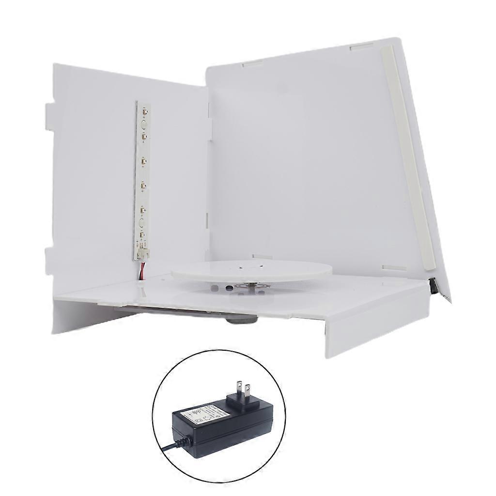 Upgraded UV Resin Curing Box for LCD DLP SLA 3D Resin Printed Models Curing with 360 Degree Turntable Timer Control