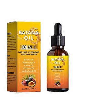 Batana Oil for Hair Growth - 10 in 1 Natural Ingredients Hair Growth Oil from Honduras - Promotes Hair Thickness - Soften Hair - Reduce Split Ends - G