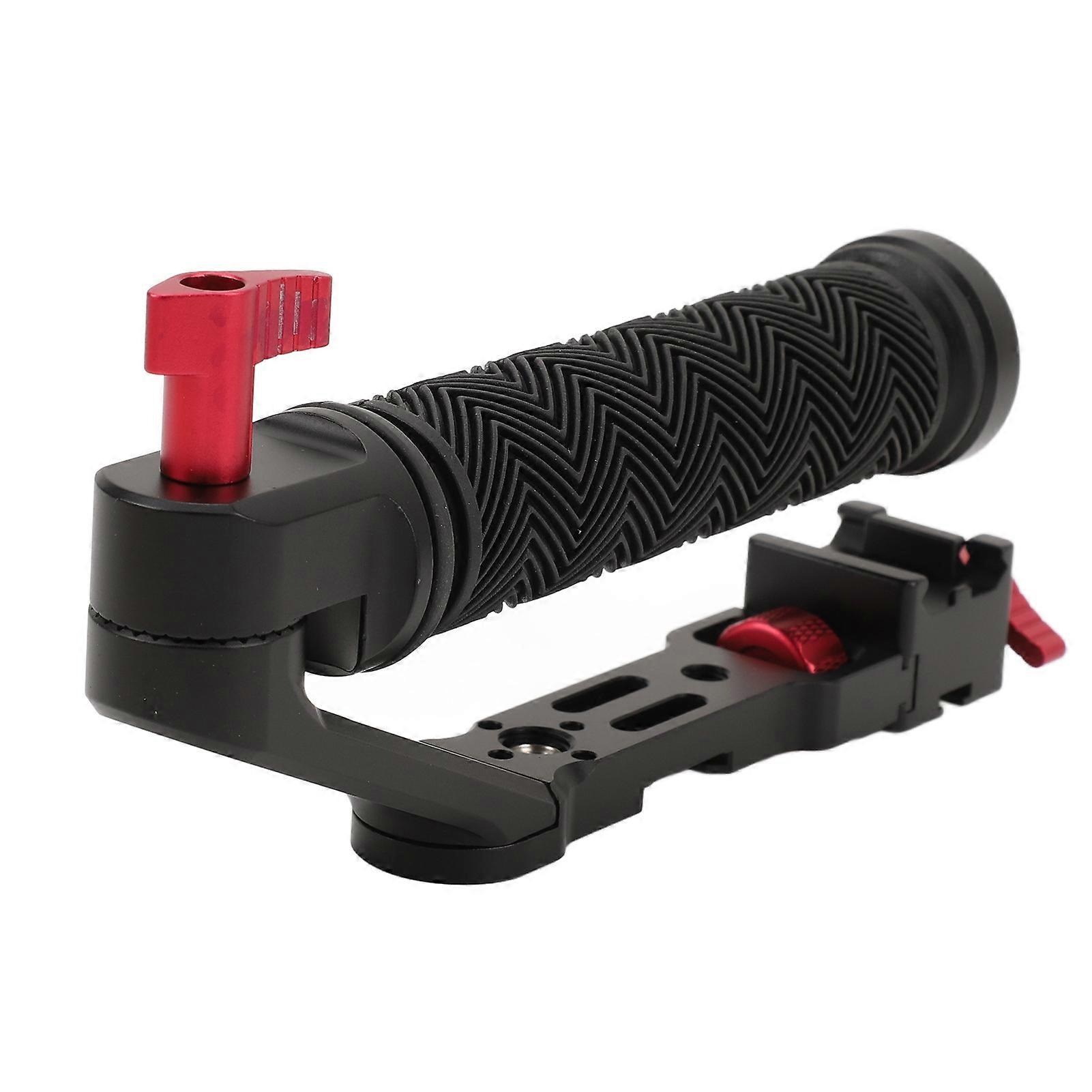 Camera Stabilizer Grip Aluminium Alloy Multi Hole Extension Video Action Stabilizing Handle Grip for RS2 RS3 RSC2 
