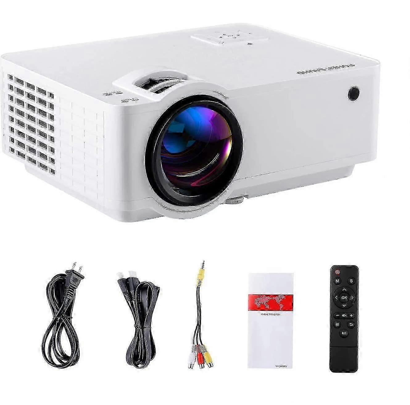 52000 hours portable LED projector