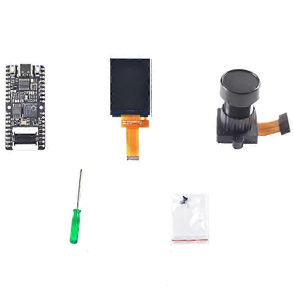 For Maix Bit Development Board Kit RISC-V AI+LOT K210 In-Line Breadboard with 2.4Inch Screen and Ca