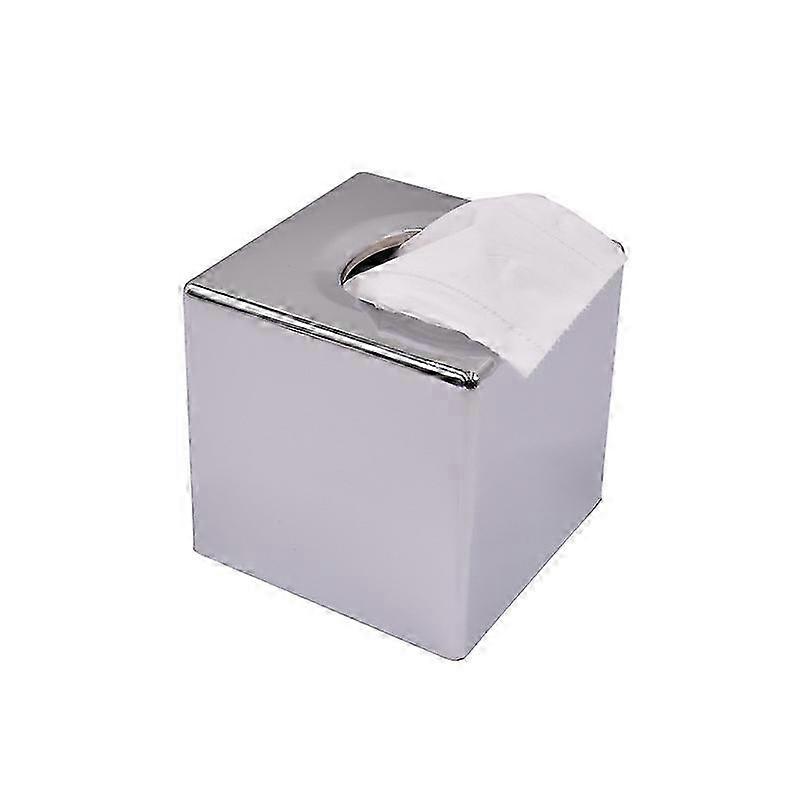 Square Tissue Box Cover for Bathroom Vanity Countertops