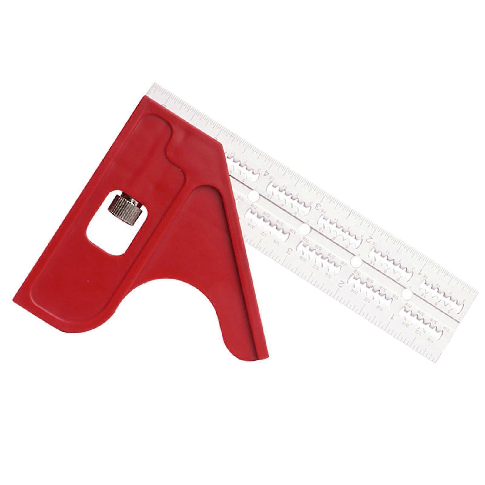 Protractor Stainless Steel 90 Degree Protractor Angle Caliper Measuring Ruler