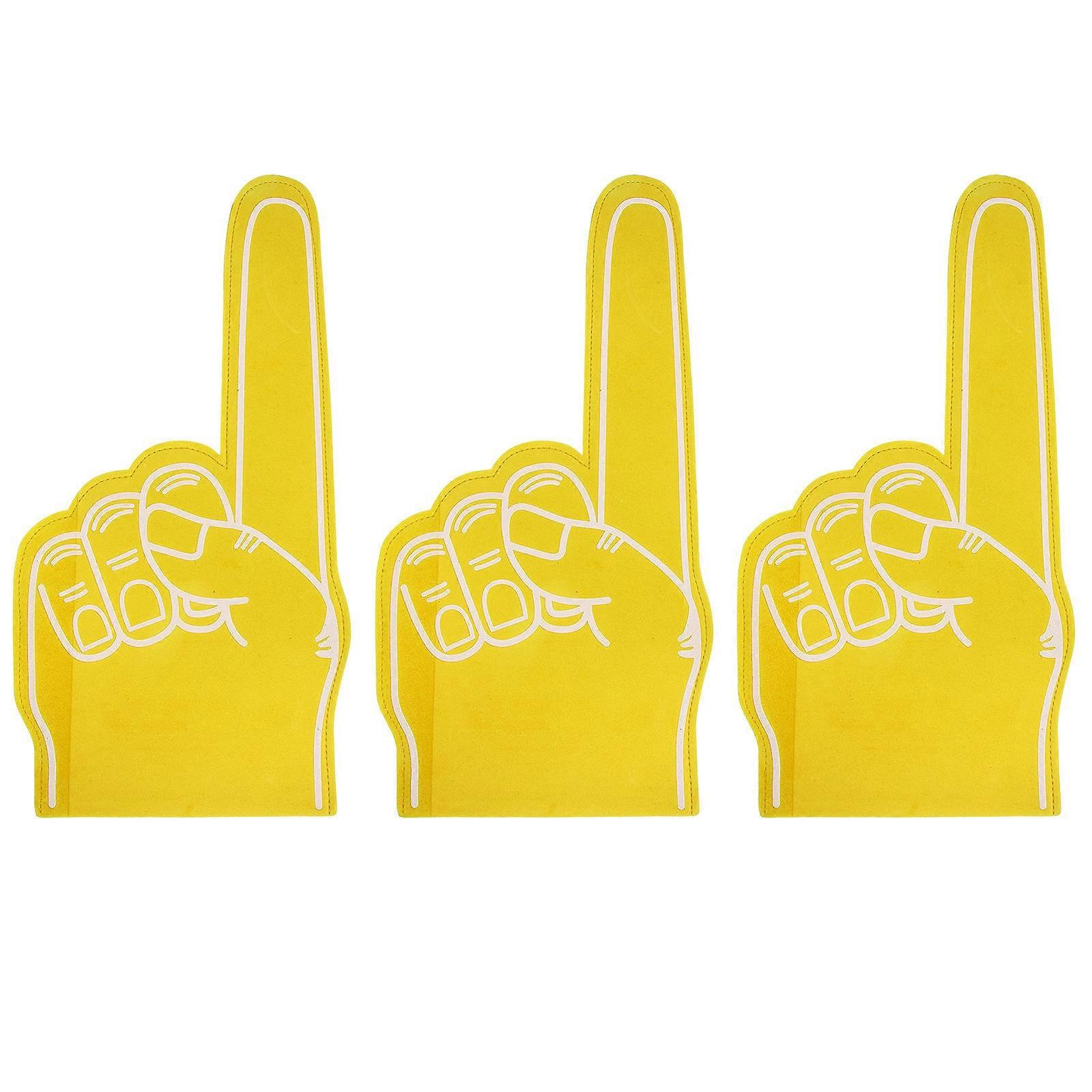 Versatile Foam Fingers Suitable for Children's Play and Gatherings