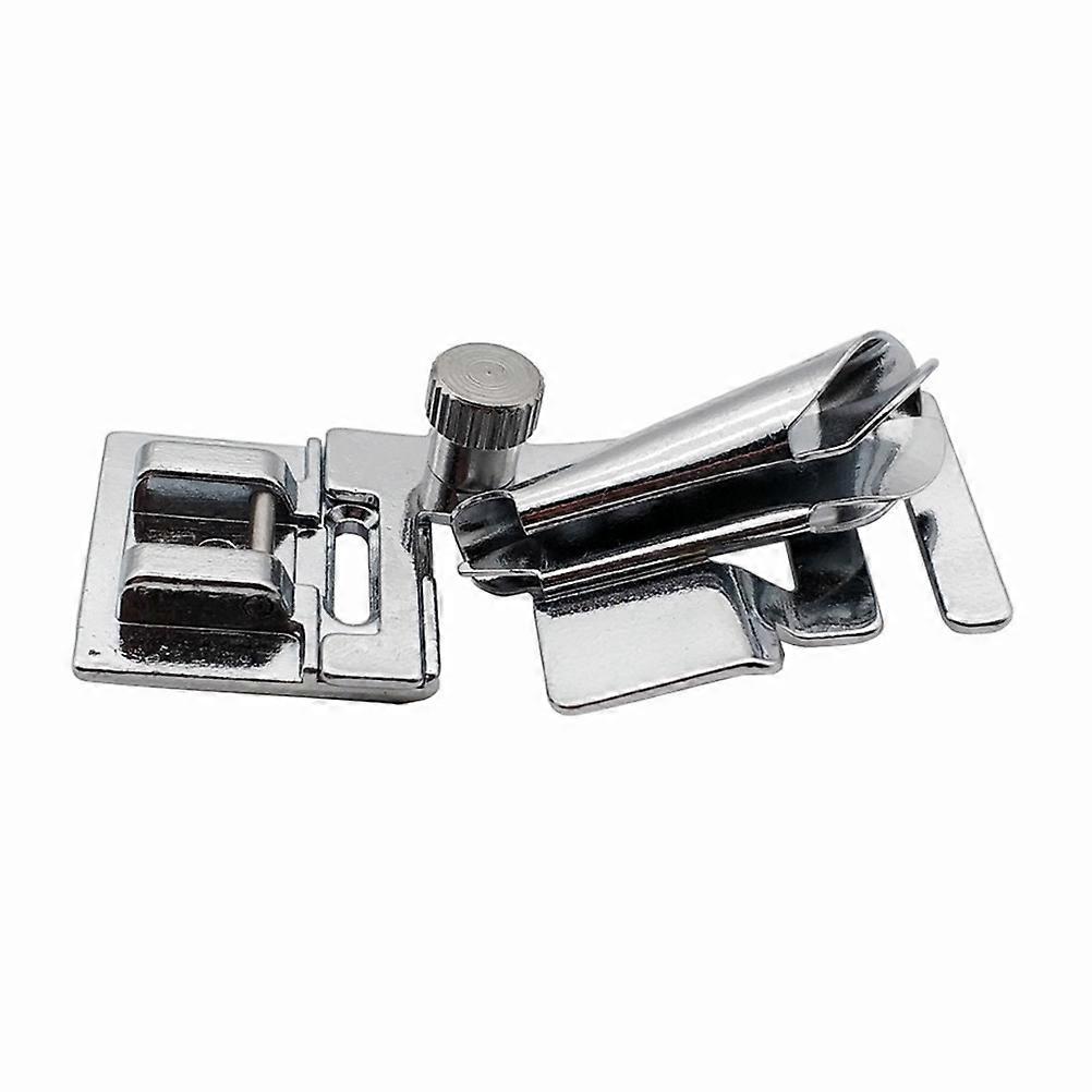 Sewing Machine Accessories Rolled Hemmer Foot Silver 4.5x2x1.5 Cm Simple and Practical Design 1Set